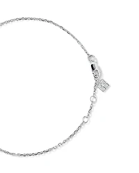 Cubic Zirconia Vine Bracelet in Sterling Silver