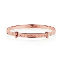 Expandable Baby Bangle in 10kt Yellow Gold