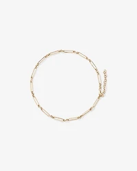 5.00mm Wide Paperclip 3 and 1 Chain in 10kt Yellow Gold