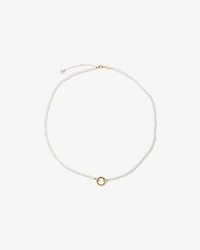 55cm (22") Cultured Freshwater Pearl Open Chain Necklace in 10kt Yellow Gold