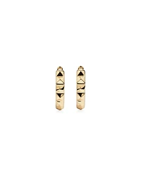Créoles Huggie Signature Connect en Or Rose 10 kt