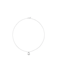 Collier pendentif à dôme effilé en argent sterling