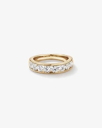 1.50 Carat TW Channel Set Round Brilliant Lab-Grown Diamond Wedding Ring in 14kt Yellow Gold