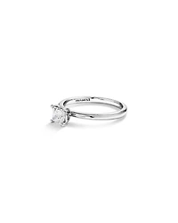 Bague de Fiançailles Solitaire en Diamant Taille Princesse 0,50 Carat TW en Or Blanc 14 kt