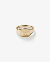 Square Signet Ring in 10kt Yellow Gold