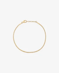 Bracelet serpentine en or jaune 10 K pour homme
