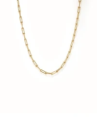 Ball and Oval Link Chain in 10kt Yellow Gold