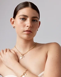 Diamond Accent Four Leaf Clover Pendant in 10kt Yellow Gold