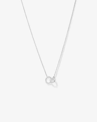 45cm (18") Triple Pendant Necklace in Sterling Silver