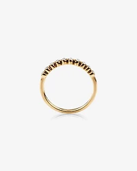 Wedding Ring with 0.15 Carat TW Diamonds in 14kt Yellow Gold