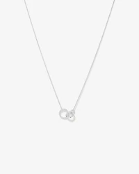 45cm (18") Triple Pendant Necklace in Sterling Silver