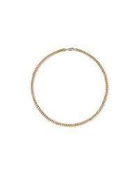 50cm (20") 6.15mm Width Semi Solid Miami Curb Chain in 10kt Yellow Gold