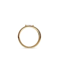 0.43 Carat TW Round Brilliant and Marquise Cut Laboratory-Grown Diamond Bypass Ring in 10kt Yellow Gold
