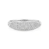 Pave Ring with 0.50 Carat TW of Diamonds in 10kt White Gold