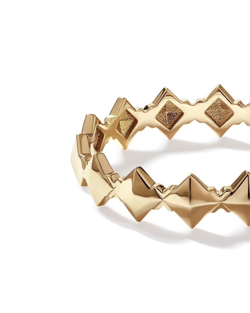 Bague Pointe Signature Connect en Or Jaune 10 kt