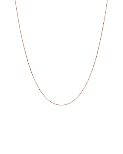 45cm (18") 1mm-1.5mm Width Solid Belcher Chain in 10kt Yellow Gold