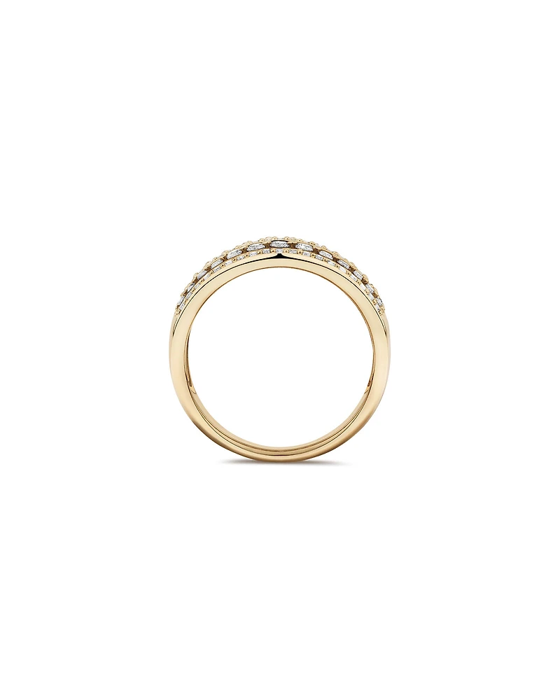 0.70 Carat TW Infinite Diamonds Ring in 10kt Yellow Gold