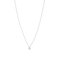Collier Pendentif Libellule Aux Ailes Ouvertes En Argent Sterling