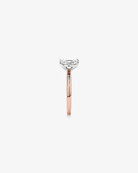 1.25 Carat TW Radiant Laboratory-Grown Diamond Solitaire Engagement Ring in 14kt White Gold