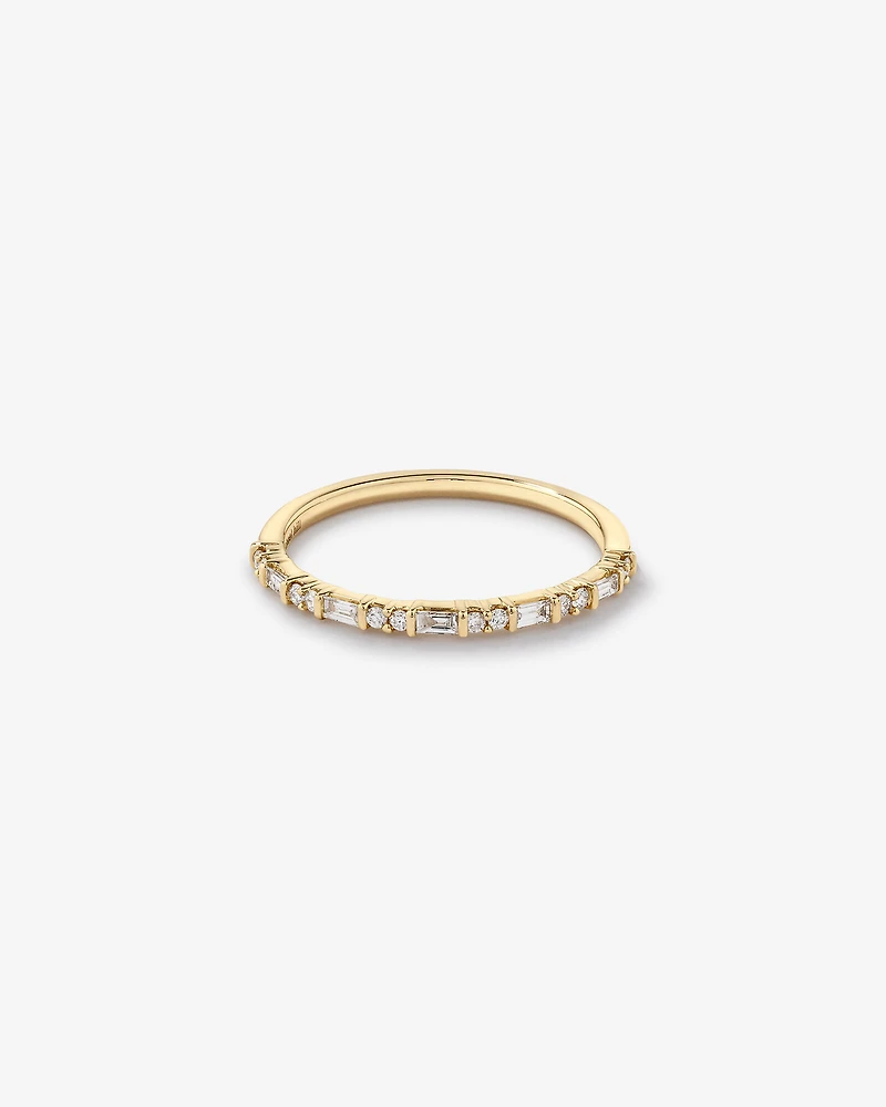 Alliance avec 0,20 carat TW de diamants en or jaune 14 kt