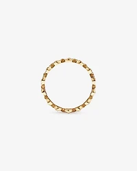Signature Connect Curve Diamond Ring in 10kt Yellow Gold