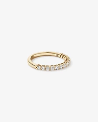 0.50 Carat TW Round Brilliant Lab-Grown Diamond Wedding Ring in 14kt Yellow Gold