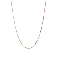 60cm (24") Hollow Belcher Chain in 10kt Yellow Gold