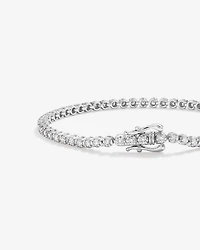 2.00 Carat TW Laboratory-Grown Diamond Tennis Bracelet in Sterling Silver