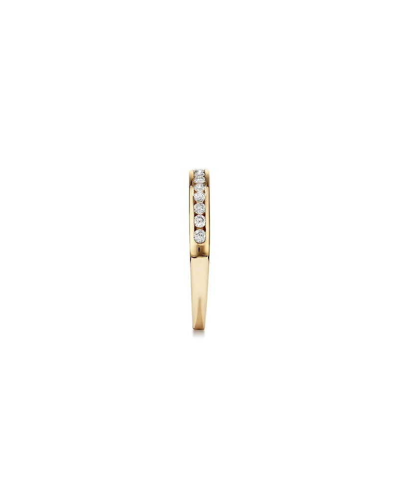 0.25 Carat TW Channel Set Diamond Wedding Ring in 14kt Gold