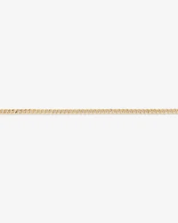 50cm (20") 2.95mm Width Semi Solid Diamond Cut Curb Chain in 10kt Yellow Gold