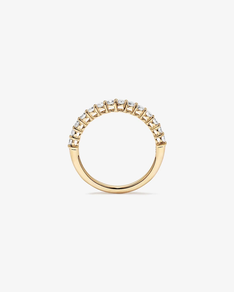 0.50 Carat TW Round Brilliant Lab-Grown Diamond Wedding Ring in 14kt Yellow Gold