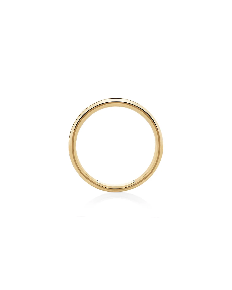 Wedding Band with Carat TW of Diamonds in 14kt Yellow Gold