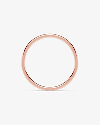 6mm Half Round Polished Wedding Band 10kt Yellow Gold