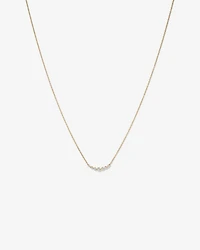 Necklace with 0.25 Carat TW of Diamonds in 18kt Yellow Gold