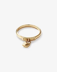 Signature Lock Ring in 10kt Yellow Gold