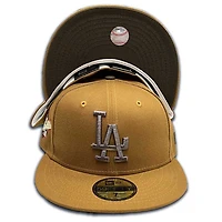 Los Angeles Dodgers Toasted Peanut 1988 WS Patch Walnut UV 59FIFTY Fitted Hat