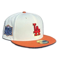 Los Angeles Dodgers Diablo Cassette Pack 2020 WS Patch Navy UV 59FIFTY Fitted Hat