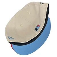 Chicago Cubs Frozen Cherry Collection 1990 All Star Game Patch Icy Blue UV 59FIFTY Fitted Hat