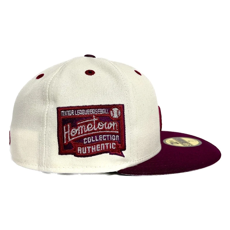 Jacksonville Suns Chrome Two Tone Hometown Collection Patch Gray UV 59FIFTY Fitted Hat