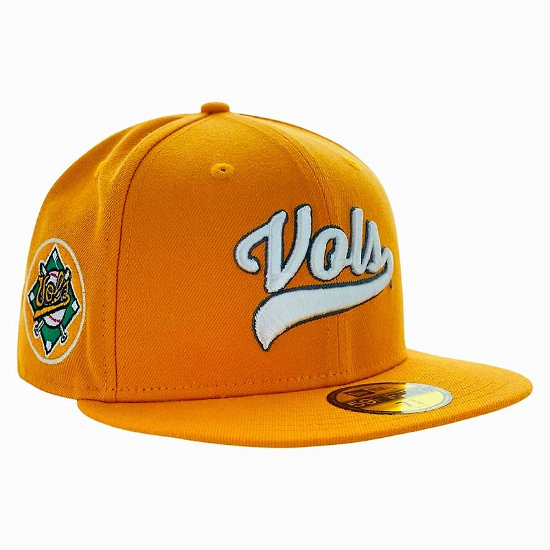 Tennessee Volunteers NCAA Baseball Side Patch Green UV New Era 59FIFTY Fitted Hat