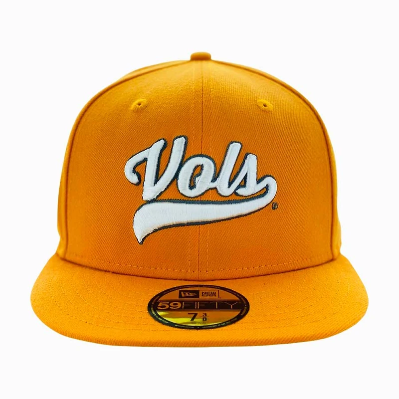 Tennessee Volunteers NCAA Baseball Side Patch Green UV New Era 59FIFTY Fitted Hat