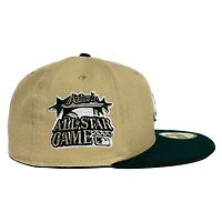 Rahnn1's Braves Vegas Gold Two Tone 2000 All Star Game Patch Toasted Peanut UV 59FIFTY Fitted Hat