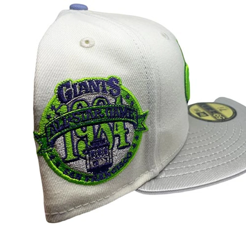 San Francisco Giants Hyphy 1984 ASG Patch Lavender UV 59FIFTY Fitted Hat