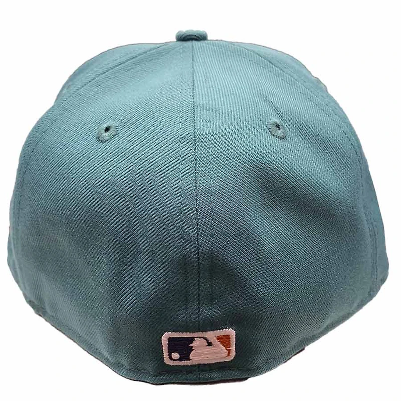 Los Angeles Dodgers Green Navy Two Tone Orange New Era Logo Gray UV 59FIFTY Fitted Hat