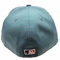 Los Angeles Dodgers Green Navy Two Tone Orange New Era Logo Gray UV 59FIFTY Fitted Hat