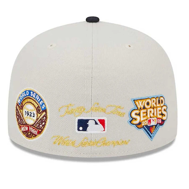 New York Yankees Stone Gray World Class Collection 59FIFTY Fitted Hat