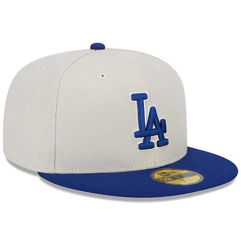 Los Angeles Dodgers Stone Gray World Class Collection 59FIFTY Fitted Hat