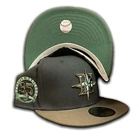 Seattle Mariners Black Walnut Two Tone 35th Patch Green UV 59FIFTY Fitted Hat