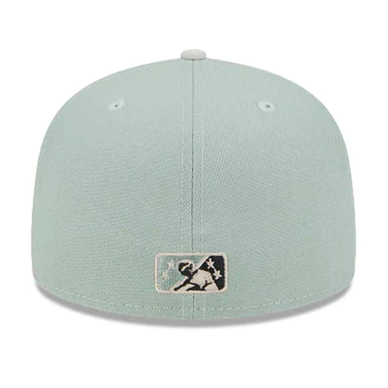 Buffalo Bisons Green Hometown Roots International League Patch Gray UV 59FIFTY Fitted Hat