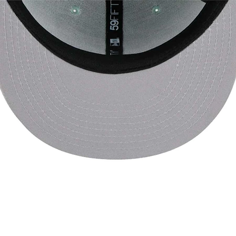 Buffalo Bisons Green Hometown Roots International League Patch Gray UV 59FIFTY Fitted Hat